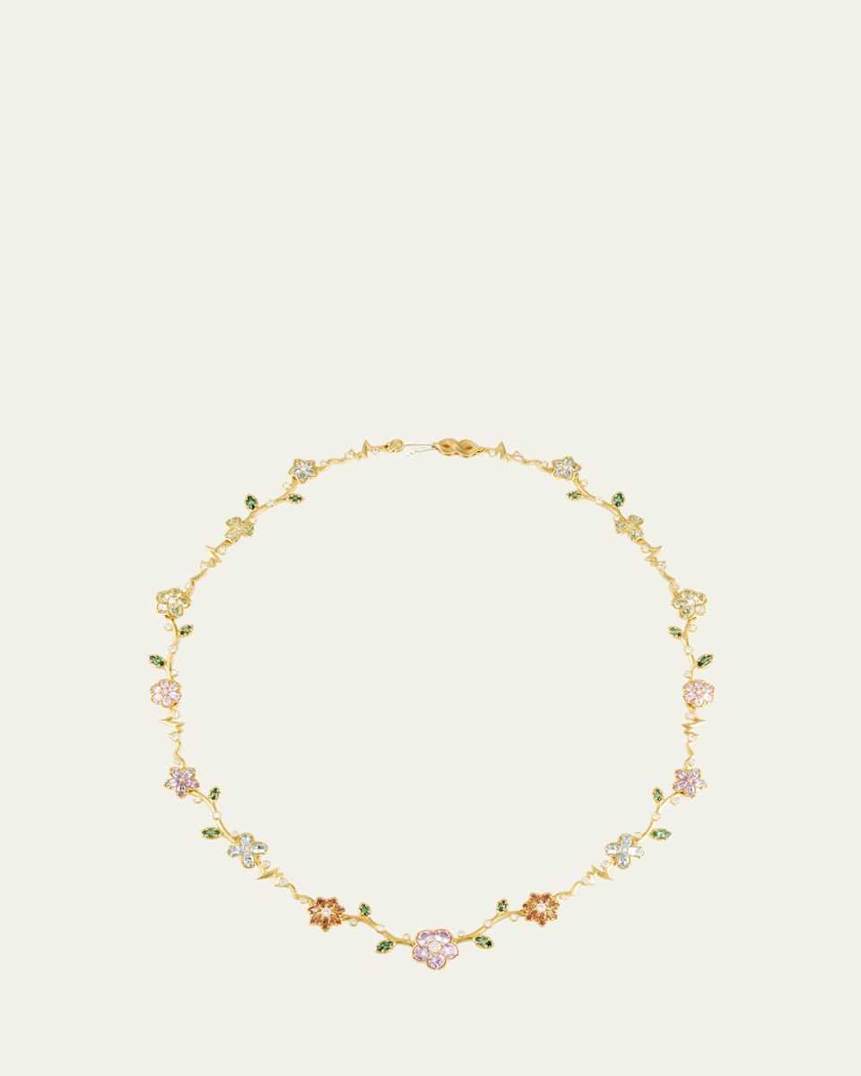 Wild Child Necklace with Gemstones